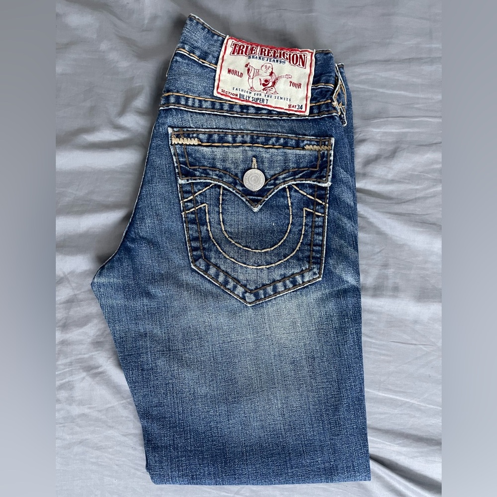 30W 29L True Religion BILLY SUPER T Jeans
